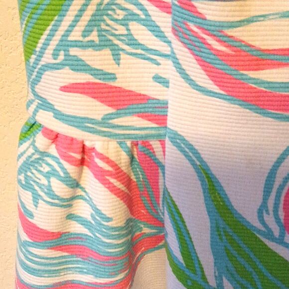 Lily Pulitzer Bella Ring The Bellboy Floral Print Summer Dress - Picture 7 of 7